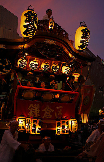 熊谷うちわ祭・初叩き合い
