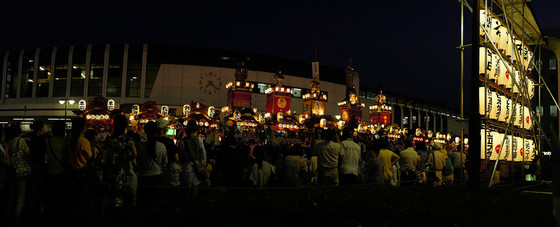 熊谷うちわ祭・初叩き合い
