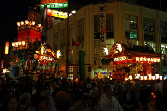 熊谷うちわ祭・初叩き合い