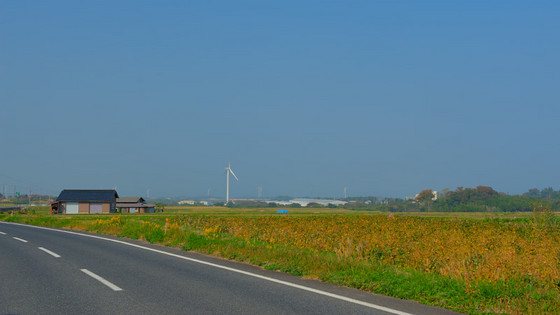 大山町高田の風車
