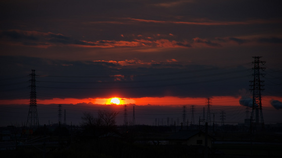 2012年元旦　初日の出