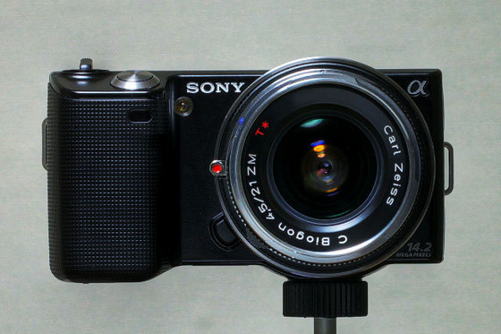 NEX-5 & C Biogon 4.5/21 ZM